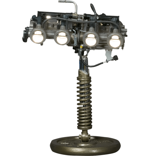 Passionnés d'Harley Davidson? Cette lampe Harley Davindson devrait vous plaire La moto se fait une place dans la déco maison insolite pour fans de moto