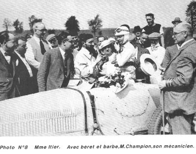 Dieppe_1933 avec son mécanicien