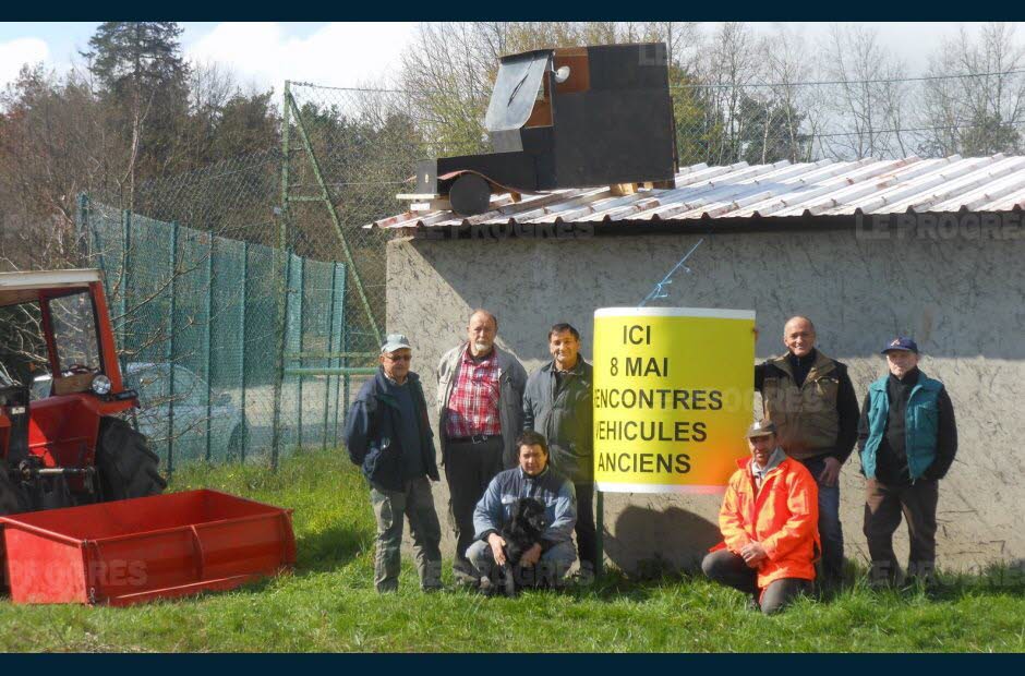 rassemblement de Vieilles mécaniques Pays de Coise chaque 8 mai