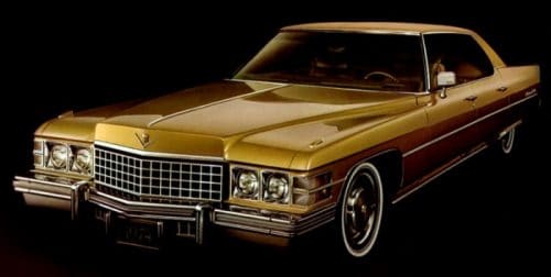 Cadillac hardtop Sedan Deville 1974