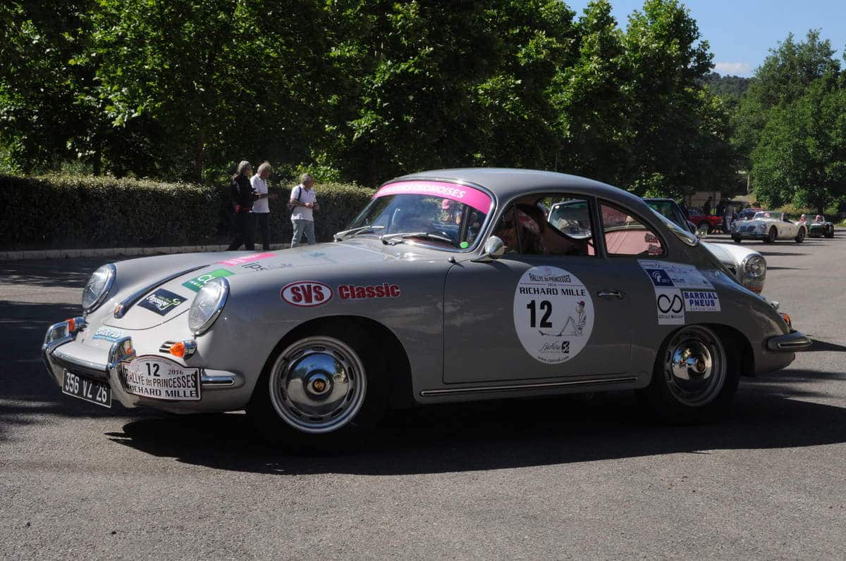 Porsche 356 B DE 1962 Rallye Euro Balade WERVICQ France/Belgique 3e samedi octobre 60k organisé moitié par les BelgesKHC, moitié LCO France Départ Warneton, retour Ploegsteer