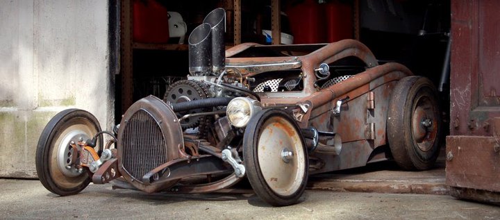 Rat Rod dernière tendance custom bourse autos motos Chateauroux