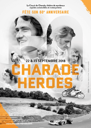 60 ans d’histoire de l'auto et la moto,  vont nourrir l'événement Charade Heroes qui a pour ambition de réunir pilotes et autos / motos qui ont fait la légende du circuit Agenda de Daniela DAUDE ArtAuto