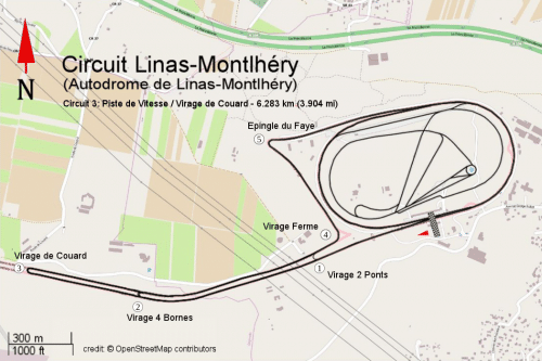 Pour Piloter sa voiture sur Circuit Linas-Montlhéry (91) : Voici les infos : Coordonnées du circuit, détail du tracé, vue aérienne, calendrier et inscription des prochaines sorties..