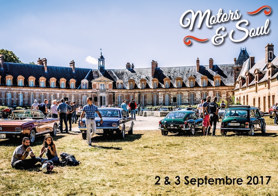 Voir détails et inscription Motors & Soul GAMBAIS un weekend de folies à ne pas manquer au château. Agenda auto moto de Daniela artiste, mobilier avec pièces auto moto