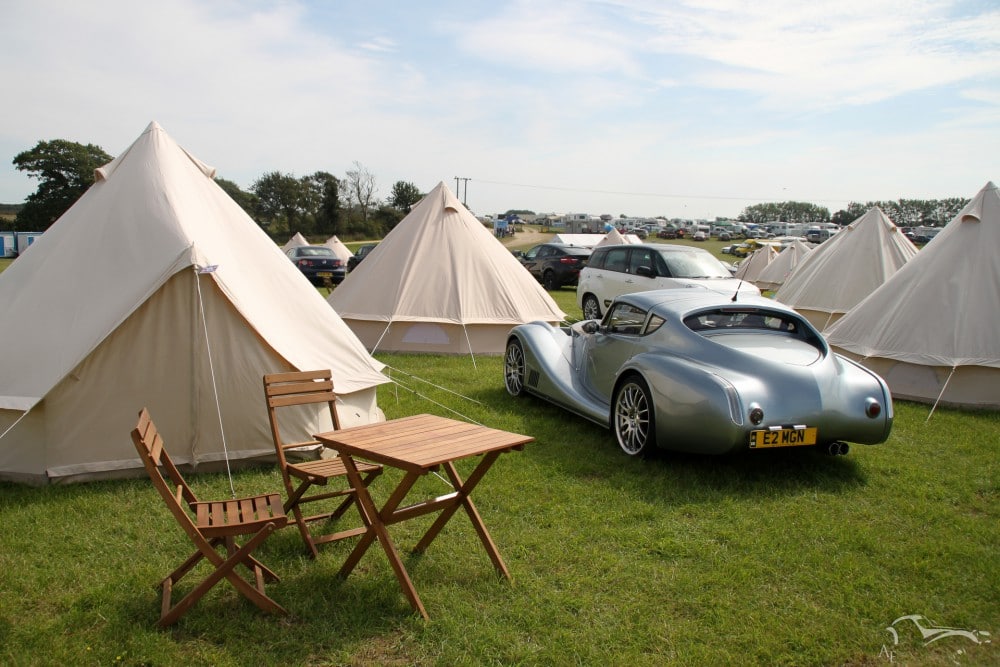 Goodwood Revival camping