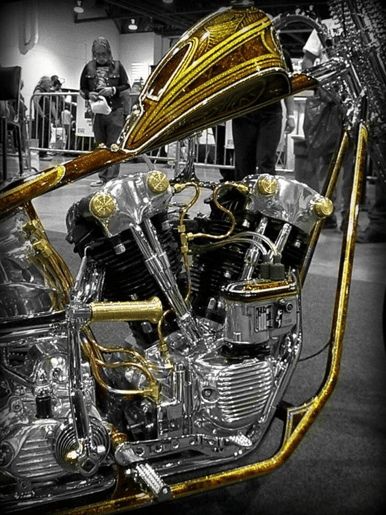 jesse james-american-choppers Bourse-Expo Moto classic à Rittershoffen