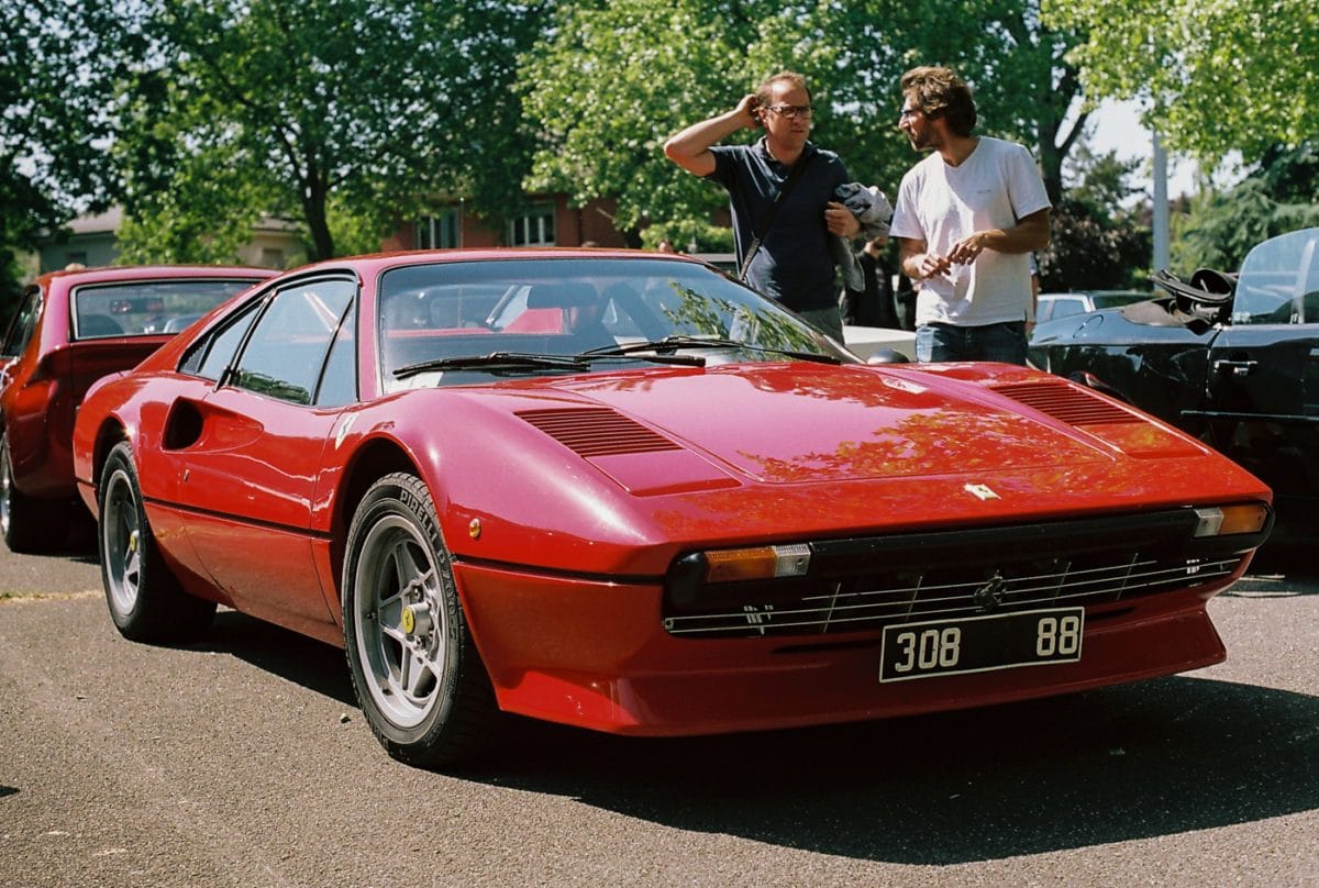 RetroRencard Strasbourg 1er dimanche Ferrari 308 GTS