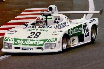 15.06.1980 Les 24 H du Mans sur Osella PA 8 n°28, Moteur BMW L4 1994cc, Gr VI -2 Litres, Lombardi / Thatcher