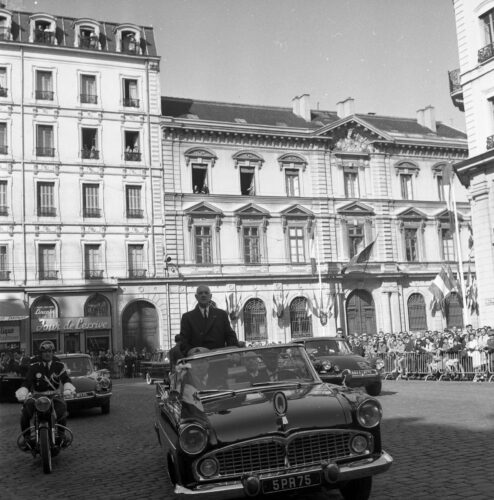 Simca Présidence Général de Gaulle 29 septembre 1963 Atelier du Loft l'Automobile au service de l'ART